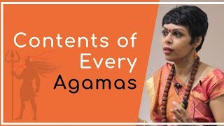 What are the Contents of Agamas  Arti Agarwal  Shiva Agamas  SangamTalks [upl. by Nahtannoj]