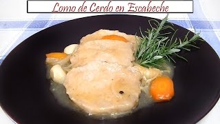 Lomo de Cerdo en Escabeche  Receta de Cocina en Familia [upl. by Gregoire164]