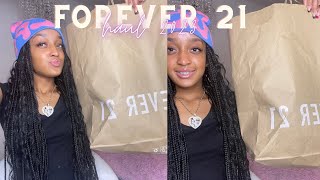 FOREVER 21 CLOTHING HAUL  NYC EDITION [upl. by Katzir]