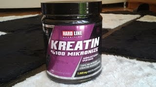 Hardline Nutrition KREATIN 300 GR [upl. by Anoyi]