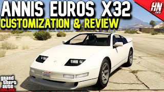 Annis Euros X32 Customization amp Review  GTA Online [upl. by Menell]