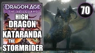 Dragon Age The Veilguard  Kataranda the Stormrider High Dragon Boss Fight  Walkthrough Part 70 [upl. by Sissy]