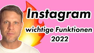 ☝️ 3 wichtige Instagram Funktionen 2022  fragdendan einfachdan [upl. by Yellat201]