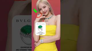 Lisa Bvlgari event fashion price ✨🤑lisalalisa kpopfashion fashionstyle kpop bvlgari [upl. by Htomit]