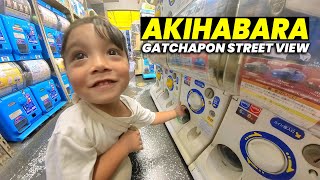 Akihabara Gachapon Street Adventure along Tokyos Chuo Avenue [upl. by Eiramnwad770]