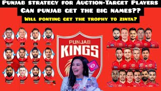 ப்ரீத்தி ஜிந்தா கையிலே Trophy கிடைக்குமாPunjab Auction Strategies for IPL2025Targeted Players List [upl. by Voss310]