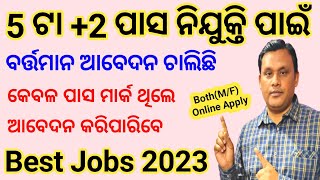 Top 5 Government Job Vacancy in December  Odisha New Job Vacancy 2023  Odisha Govt Jobs 2023 [upl. by Siubhan]