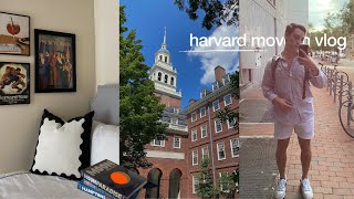 HARVARD MOVEIN VLOG 📌 sophomore year 2022 [upl. by Sillig755]