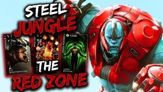 Paragon Steel Gameplay  THE JUNGLE REDZONE [upl. by Yelich434]