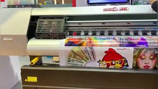 Eco Solvent Large Format Inkjet Printing Materials PVC Self Adhesive Vinyl [upl. by Lemahs]