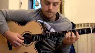 Eddie Vedder  Guaranteed  Tutorial per chitarra [upl. by Purdum838]