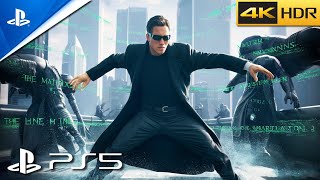 THE MATRIX PS5 Realistic ULTRA Graphics Gameplay 4K 60FPS [upl. by Eartnoed931]