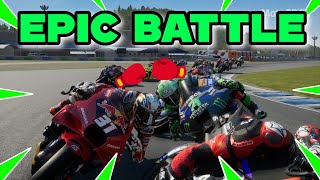 MOTOGP 24🤯BATALLAS EPICAS en MOTEGI [upl. by Katerine]