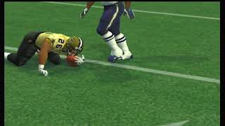 Madden NFL 06 PS2 chargers vs saints at new orleans [upl. by Trefler574]