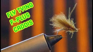 Caddis Dry Fly  Fly Tying Tutorial  Trout Flies [upl. by Aetnahc65]