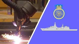 Finally Construction begins on the Royal Navys newest warship HMS Formidable [upl. by Fergus]