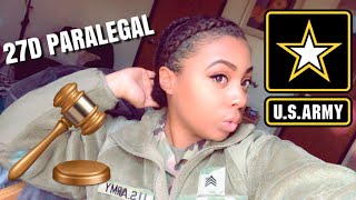 27D ARMY PARALEGAL  DAY IN THE LIFE 2019 [upl. by Llennyl]