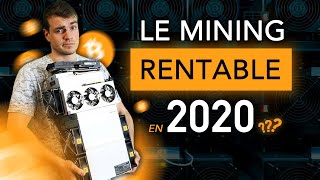 Le MINING de crypto estil rentable en 2020  Avec quel mineur [upl. by Heid]