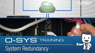 QSYS System Redundancy QSC Innovations [upl. by Anastasia]