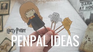 Harry Potter DIY PenPal Ideas ⚡️📮 [upl. by Ashmead]