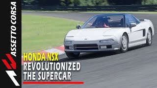 Honda NSX NA1 Ayrton Senna at Nordschleife Assetto Corsa [upl. by Eiramalegna]