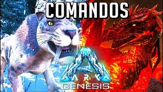 ARK GENESIS COMO SPAWNEAR TODAS LAS VARIANTES DE DINOSAURIOS CON COMANDOS [upl. by Aynnek]