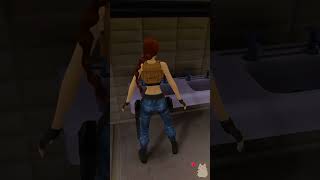 Selfaware Lara Croft Finds a Strange Toilet in Tomb Raider 3 [upl. by Anidnamra]