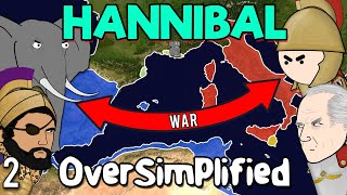 The Second Punic War  OverSimplified Part 2 [upl. by Mayram]