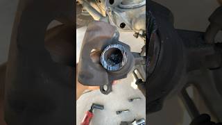 Never seen that before Caliper Piston carrepair brakerepair fixitangel [upl. by Eenot]