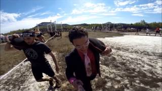 The Spartan Race Obstacles Montreal Quebec Mont Tremblant May 25 2014 [upl. by Trueman203]