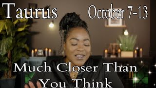 TAURUS quotWEEKLYquot OCTOBER 7  OCTOBER 13  ZODIAC TAROT READING 2024 [upl. by Drofniw101]