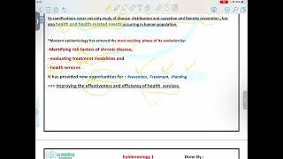 Epidemiology  Principles of Epidemiology and Epidemiologic Methods or Studies  Mutah [upl. by Armond]