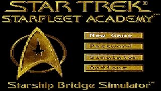 SNES Star Trek Starfleet Academy Starship Bridge Simulator Mission Final Exam [upl. by Attenej]