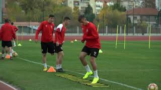 Speed  Agility  Quickness Training SAQ  Skenderbeu FC [upl. by Ydok]