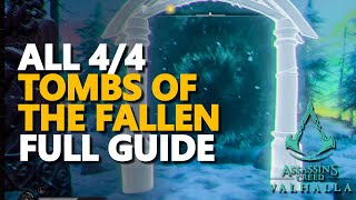 Tombs of the Fallen AC Valhalla Guide [upl. by Aikmat677]