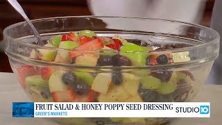 Fruit Salad with Honey Poppy Seed Dressing [upl. by Nerrual]