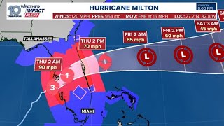 Tracking Milton Live coverage as hurricane makes landfall in Florida [upl. by Ulises]