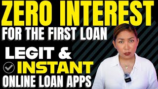 Legit Online Loan Apps na Zero Percent Sa First Loan [upl. by Dygal752]