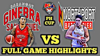 GINEBRA vs NORTHPORT Full Game Highlights  APR 14 2024  PH CUP [upl. by Aitnecserc]