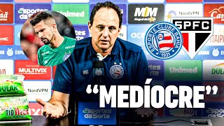 🔥 ROGÉRIO CENI NA COLETIVA SE DIZ ENVERGONHADO COMO BAHIA NO SEGUNDO TURNO APÓS PERDER PRO SÃO PAULO [upl. by Neuburger]