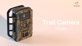 HC200  How to Setup Victure Trail Camera [upl. by Assyli]