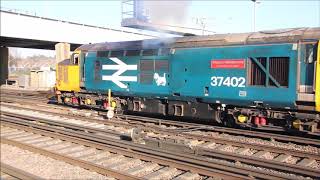 37402 37409 Eastleigh 15Feb19 [upl. by Eneliak]