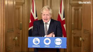 In full Boris Johnson announces second national lockdown for England  ITV News [upl. by Nikita]