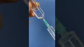 Demure Glass Ampule Tutorial goodtoknow demure vet medicine surgeonlife ampule tutorial [upl. by Enajharas]