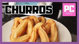 💎💎💎💎 CHURROS con Thermomix INCREIBLE   TM31  TM5  TM6 [upl. by Howlond]