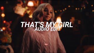 Thats My Girl  Fifth Harmony edit audio [upl. by Cirred856]