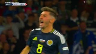 Billy Gilmour Goal Scotland Vs Poland 12 All Goals Results Highlights amp Match Analysis [upl. by Jereld]