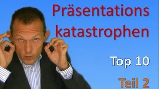 Top 10 Präsentationskiller Tipp 610 So machen Sie Ihre eigene Präsentation zu einem Desaster [upl. by Treve]