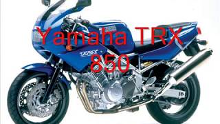 3 Yamaha Motorcycles you DIDN´T know existed  SZR 660 TRX 850 amp SRX 600 [upl. by Naras641]