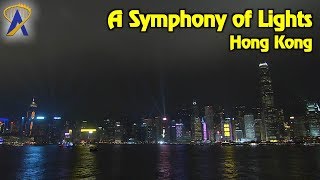 A Symphony of Lights on Victoria Harbour in Hong Kong [upl. by Nylimaj]